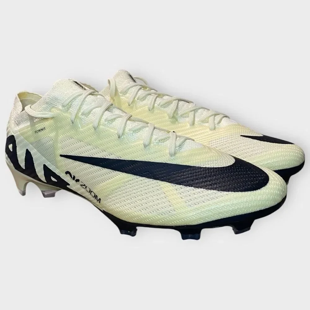 Nike Zoom Mercurial Vapor 15 Elite FG Lemonade Black Mens size 13 DJ4978-700 New